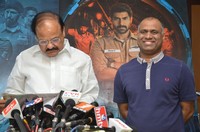 Venkaiah Naidu Watches Ghazi Movie at Prasad Labs